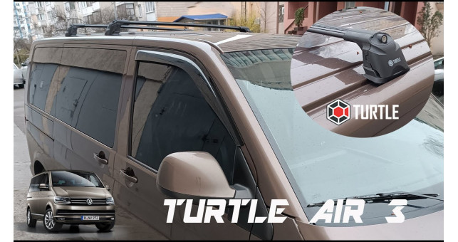 Багажник для штатных мест Turtle Air 3 Volkswagen Transporter T5/T6 - фото 1