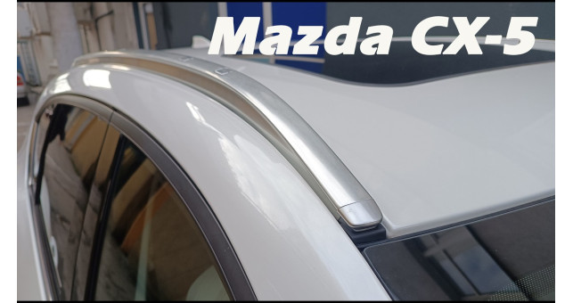 Рейлінги інтегровані Mazda CX-5 2017&rarr; Original OEM Black - фото 1